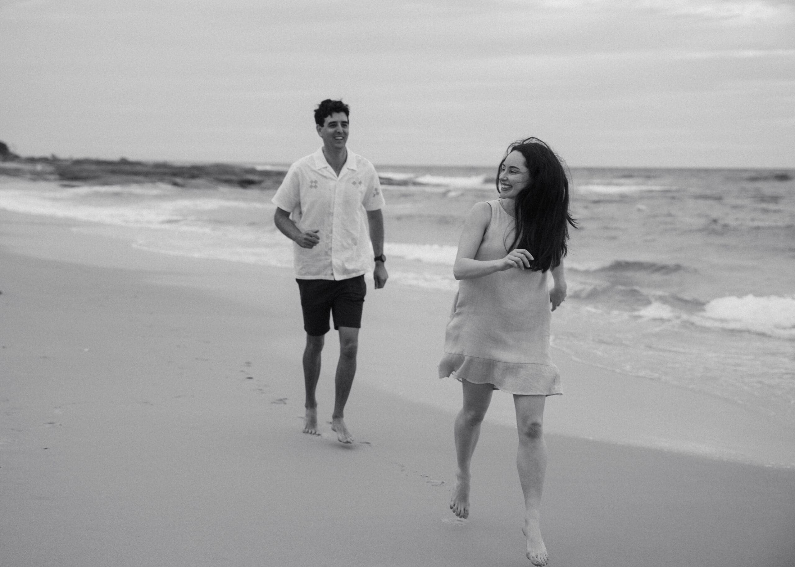 Sunshine Coast Engagement Photoshoot at Point Cartwright